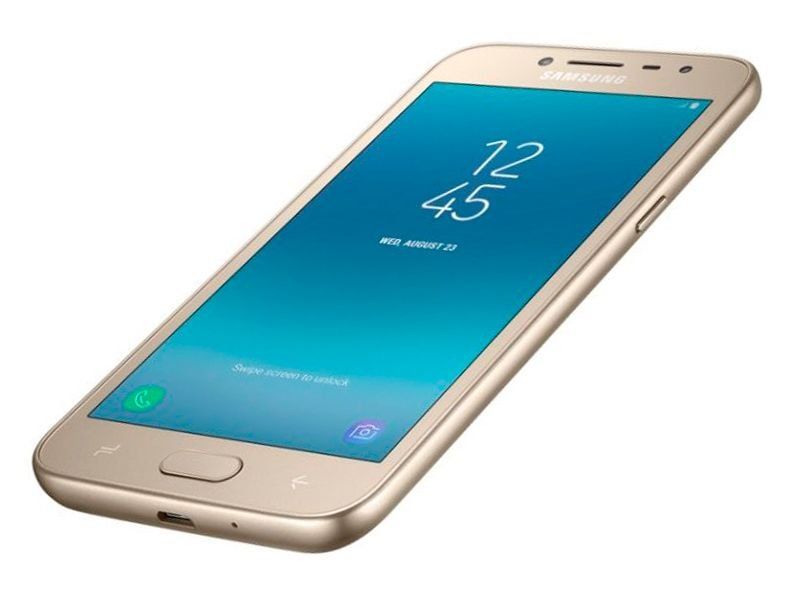 Smartphone Samsung Galaxy J2 (2018) - fordele og ulemper