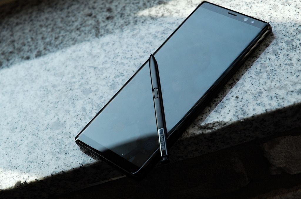Smartphone Samsung Galaxy Note8 - fordele og ulemper