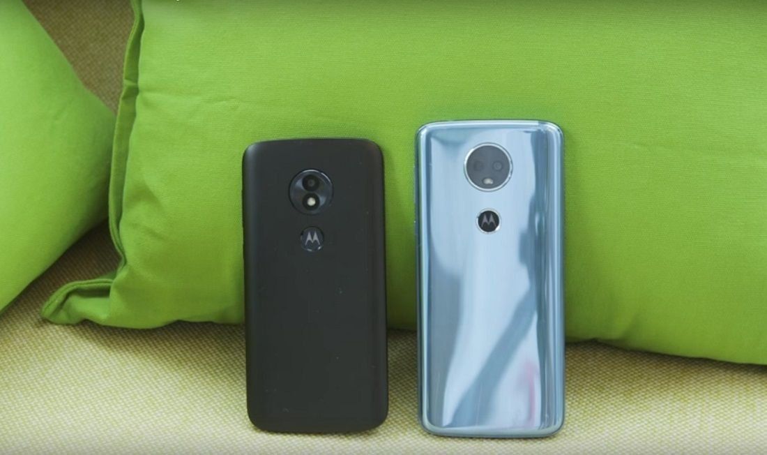 Smartphones Motorola Moto E5 og E5 Plus: deres fordele og ulemper