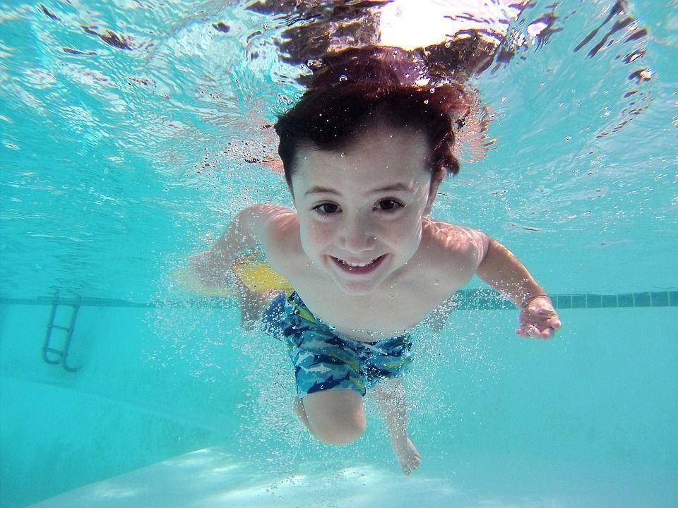 2022 年聖彼得堡的兒童游泳池