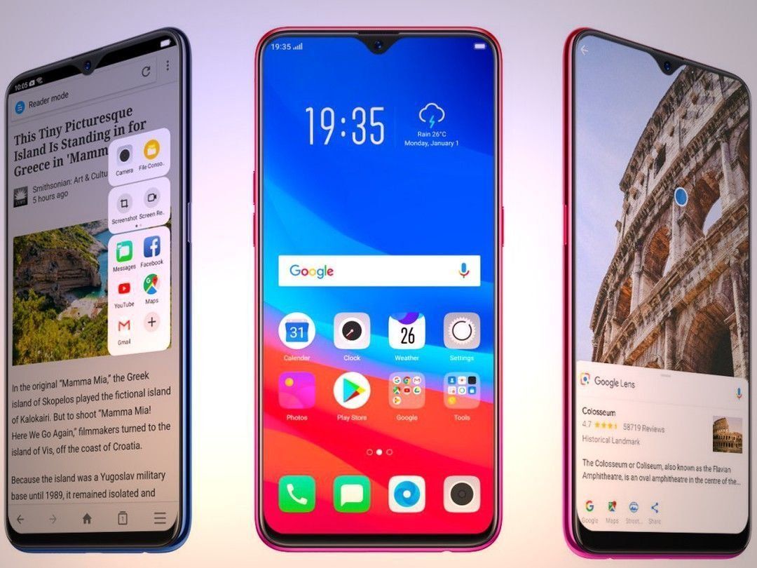Smartphone Oppo F9 (F9 Pro) - advantages and disadvantages