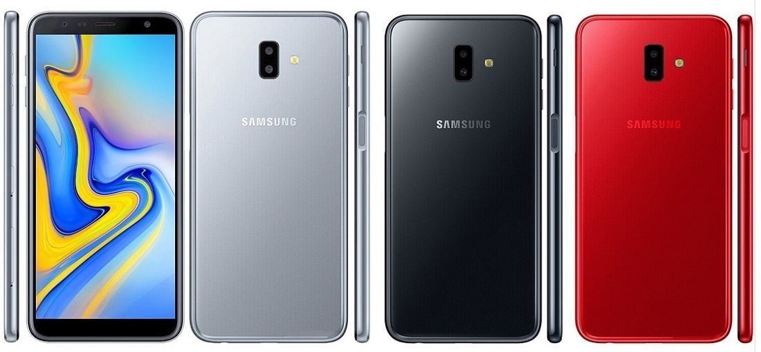 Smartphone Samsung Galaxy J6 + fordele og ulemper