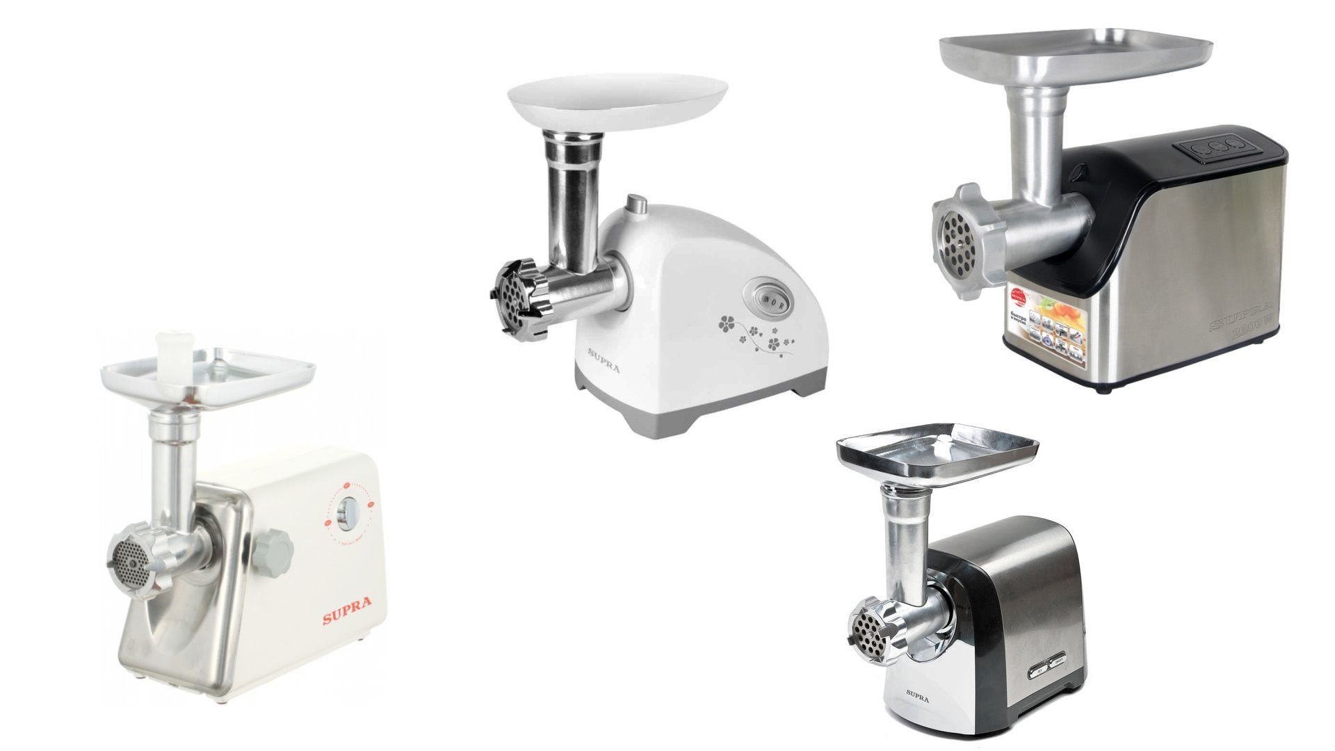 Overview of the best Supra meat grinders for the home