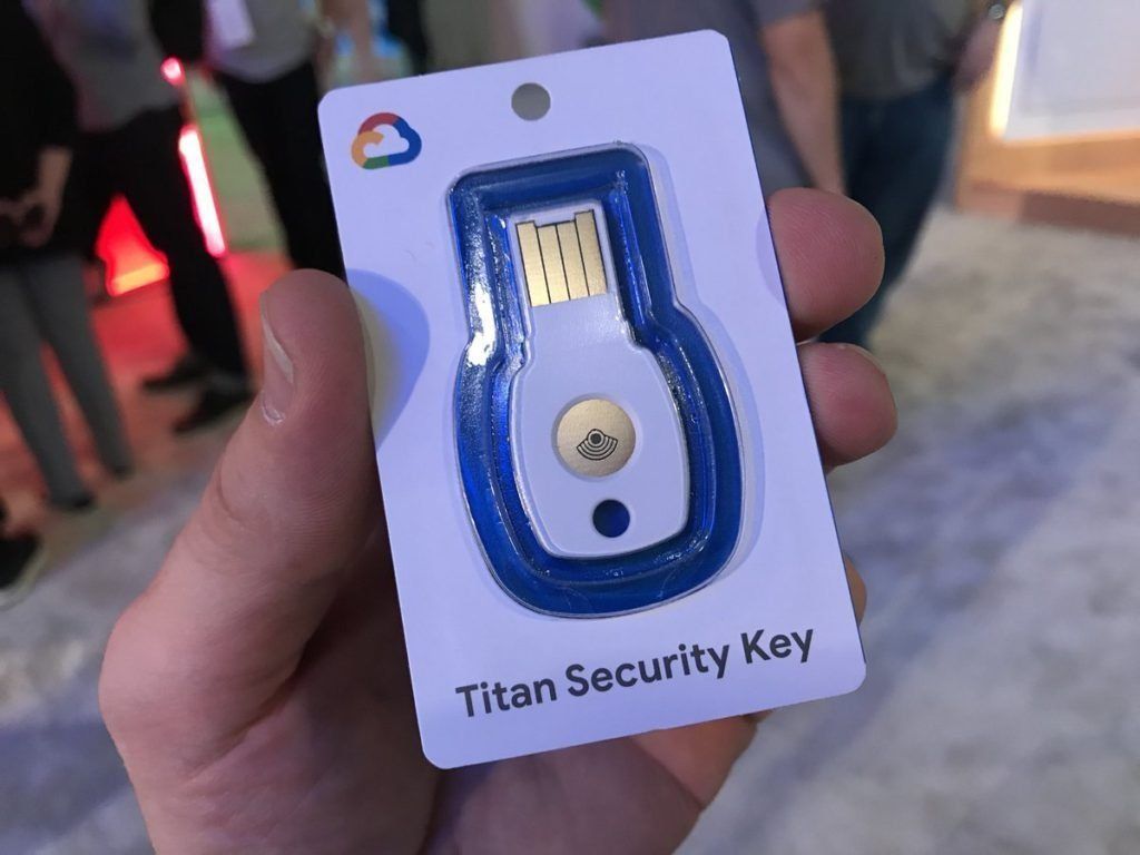 Google 的 Titan 安全設備可確保您的數據安全