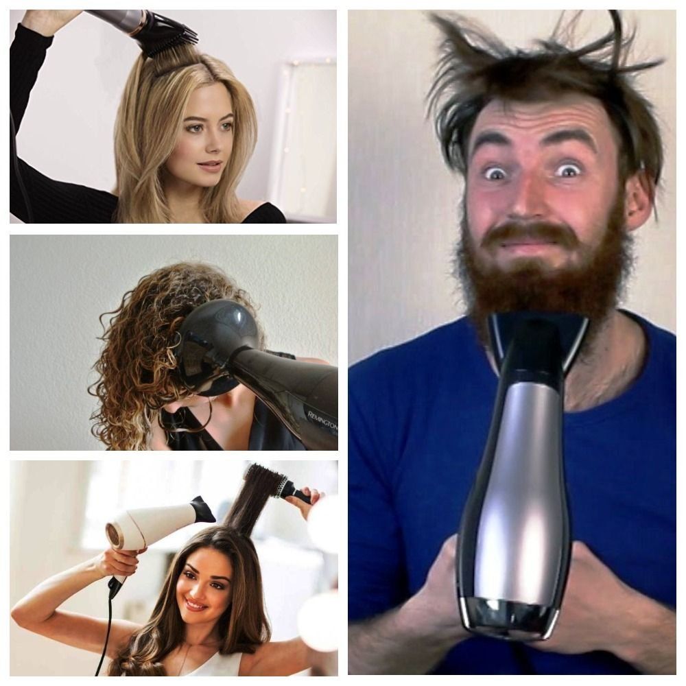 Remington hair dryers - weapons of beauty