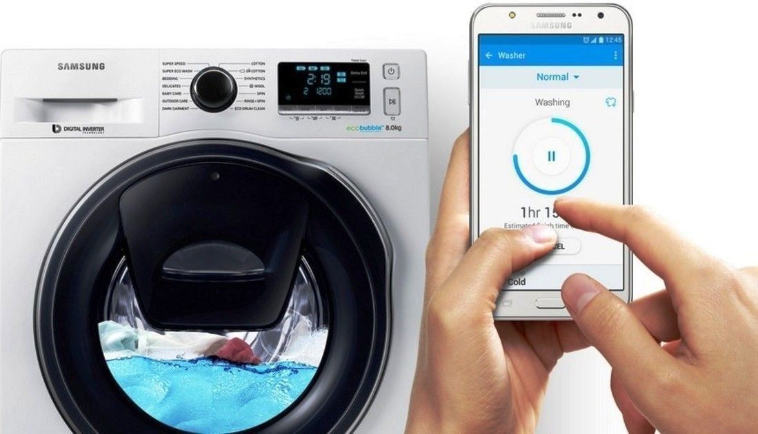 Samsung: washing machines with intelligence
