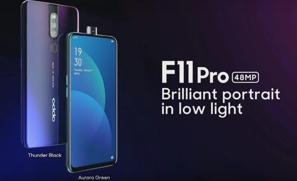 Anmeldelse af smartphonen Oppo F11 Pro