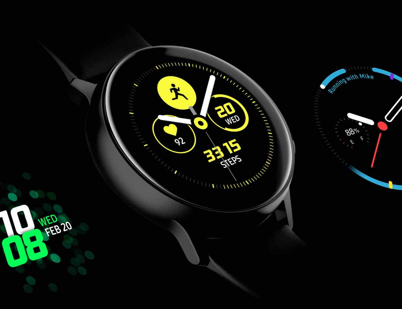 Smart watches Samsung Galaxy Watch Active - advantages and disadvantages
