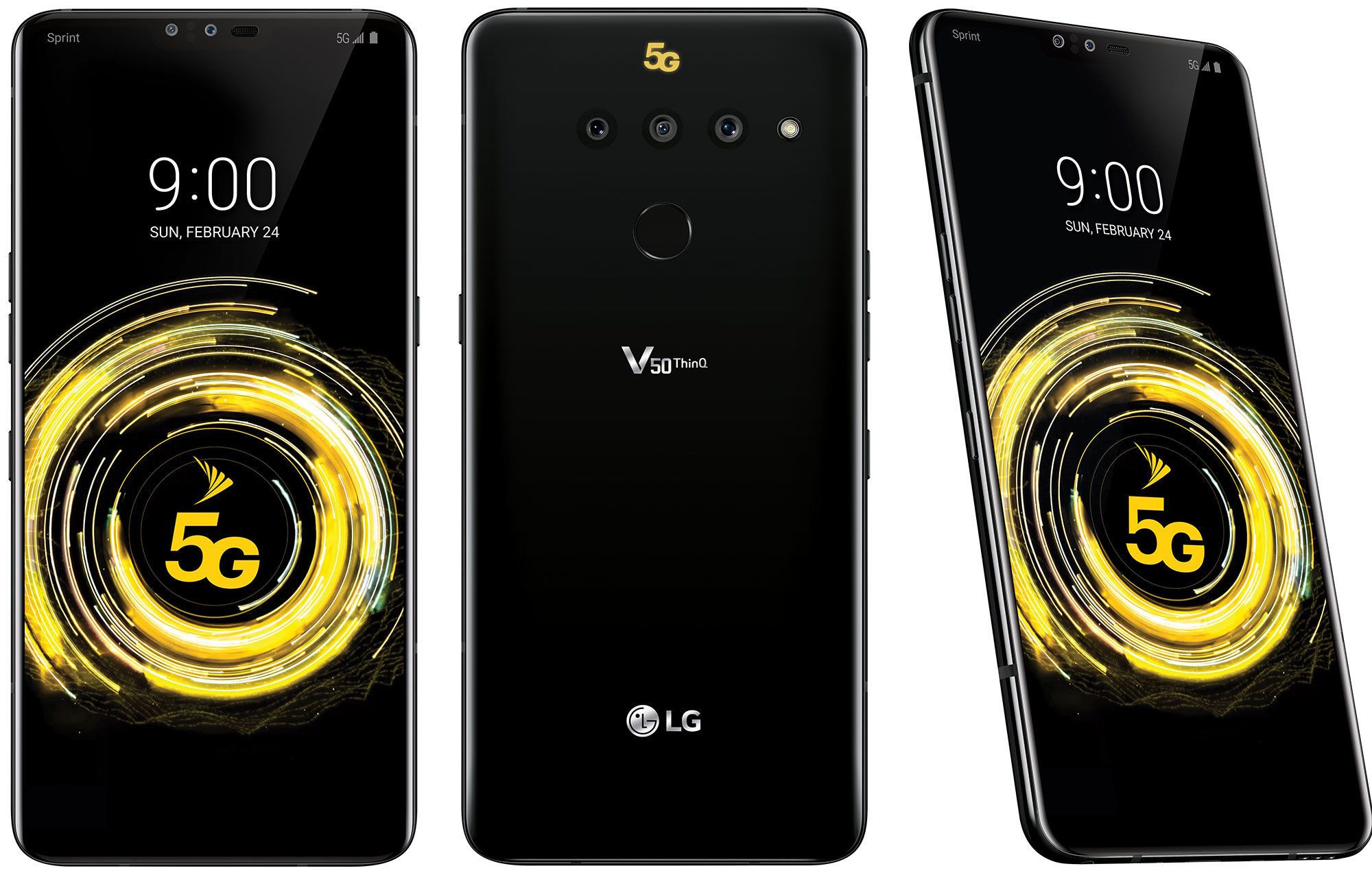Smartphone LG V50 ThinQ 5G - fordele og ulemper