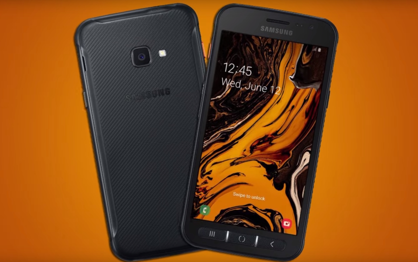 智能手機三星 Galaxy Xcover 4s：強度和性能
