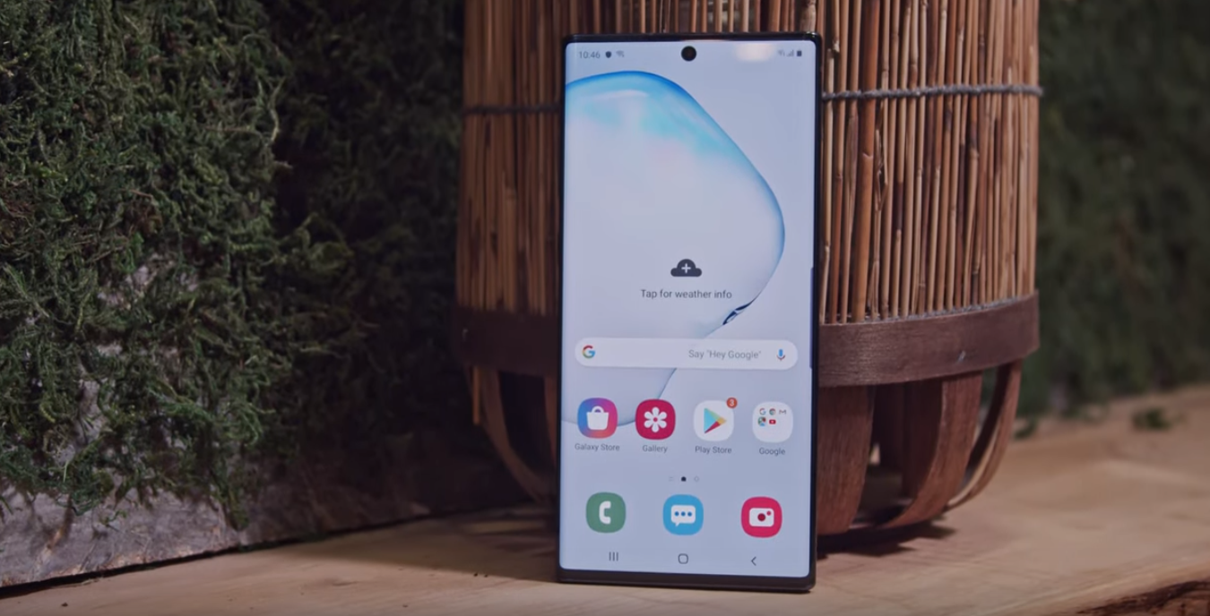 Smartphone Samsung Galaxy Note 10+: advantages and disadvantages