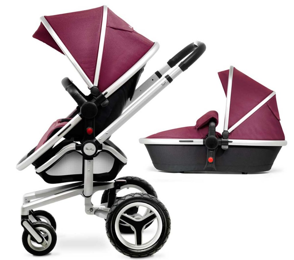 Review of baby stroller Silver Cross Surf 2 in 1