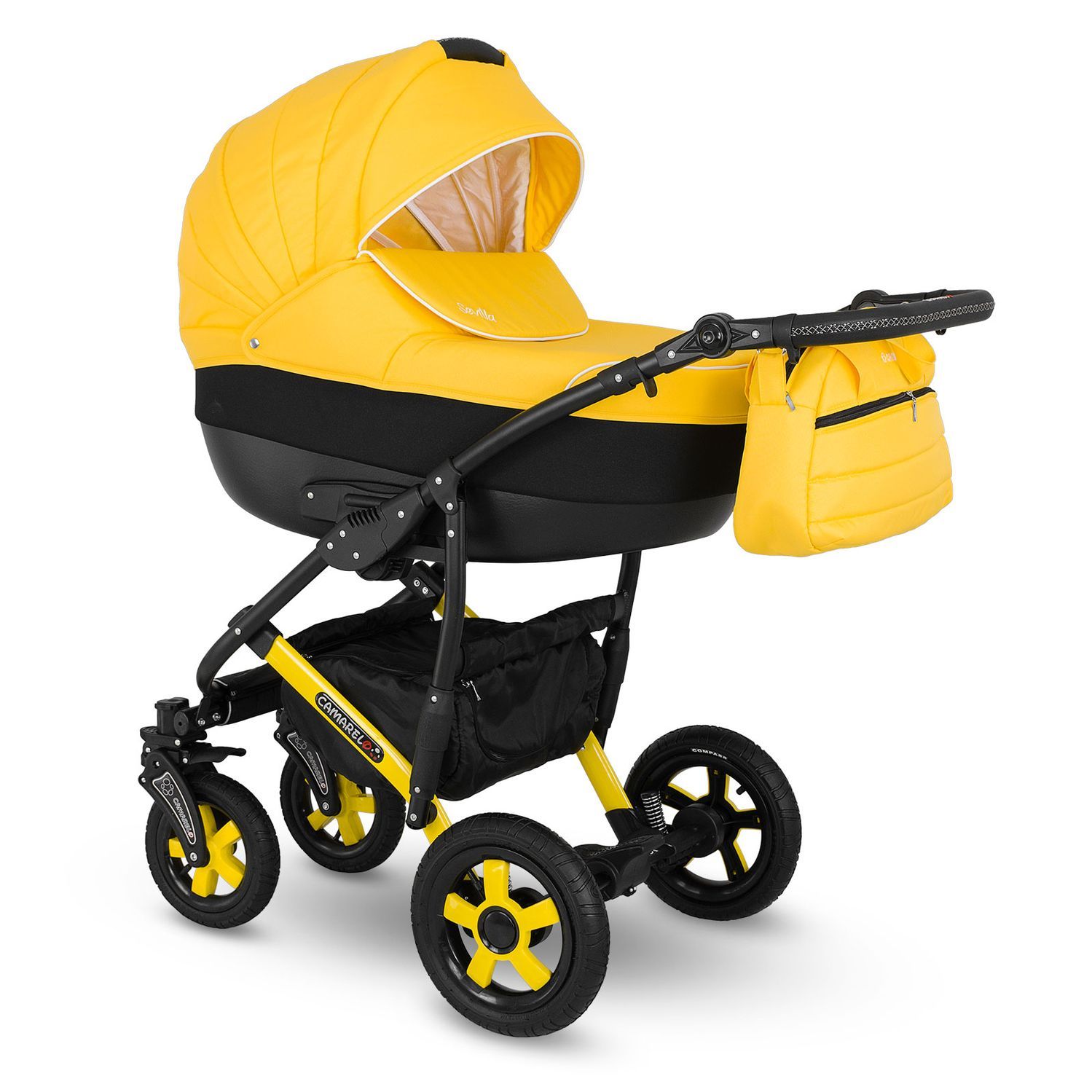 Overview of the baby stroller Camarelo Sevilla 2 in 1