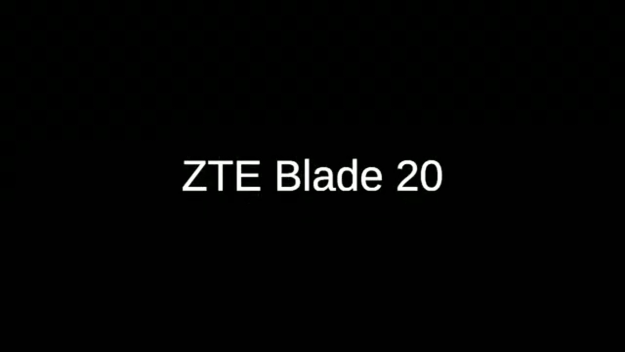 Overview of the ZTE Blade 20 smartphone with key features