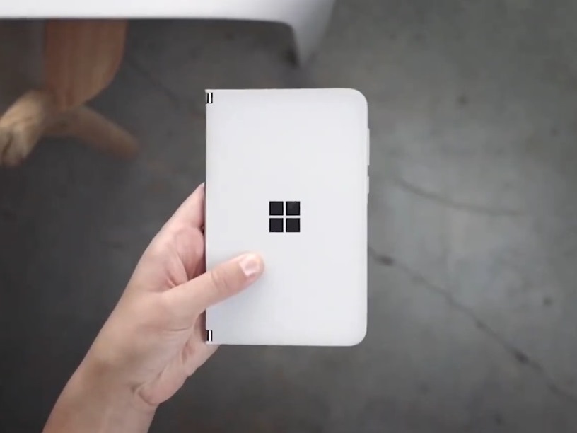 Oversigt over den foldbare smartphone Microsoft Surface Duo