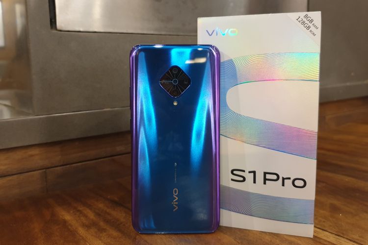 Overview of the smartphone Vivo S1 Pro with the main characteristics