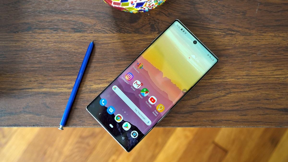 Review of the smartphone Samsung Galaxy Note10 Lite