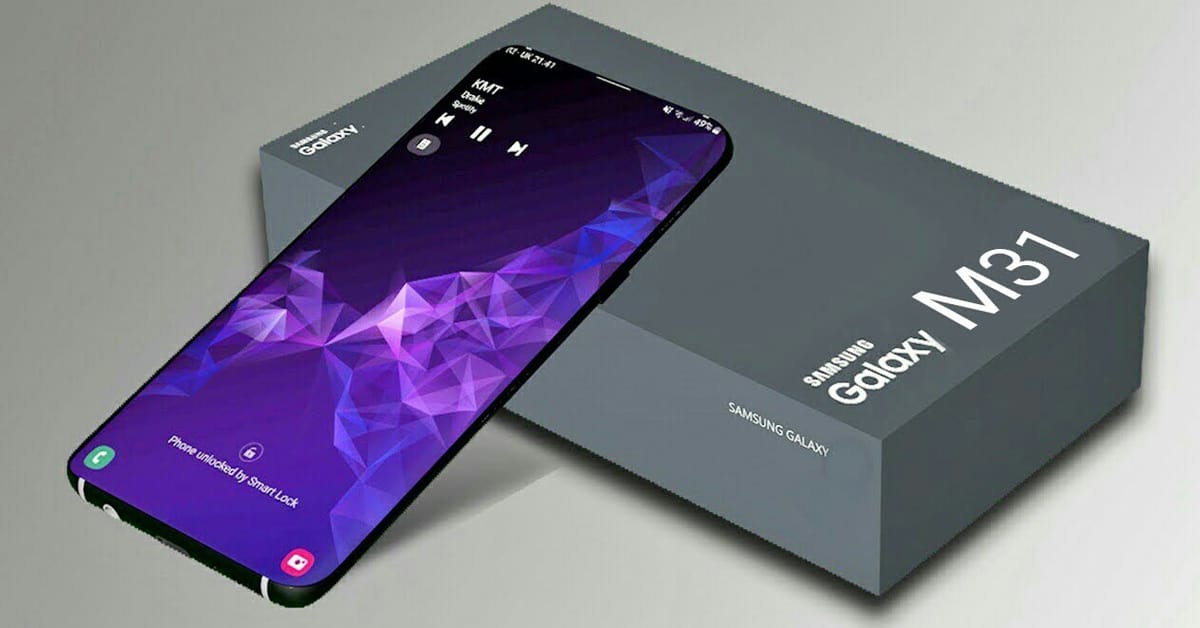 Présentation du smartphone Samsung Galaxy M31 avec les principales fonctionnalités