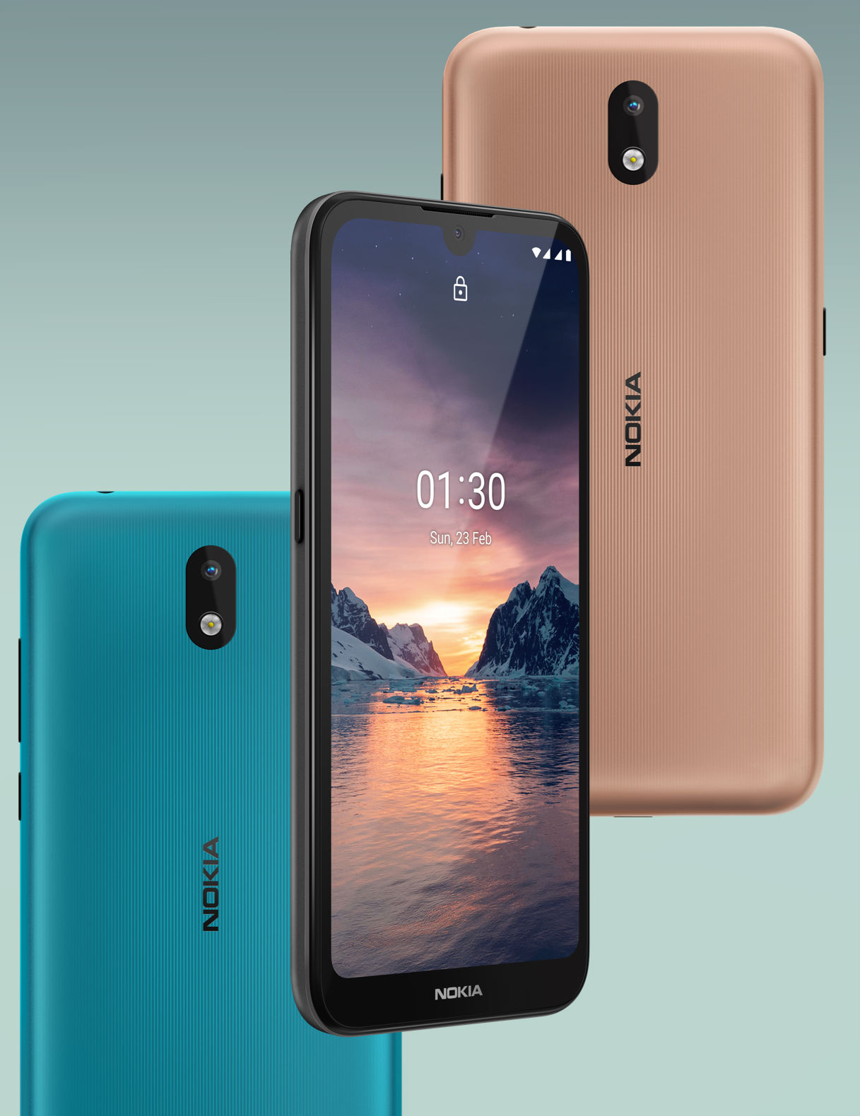 Overview of the Nokia 1.3 smartphone with key features