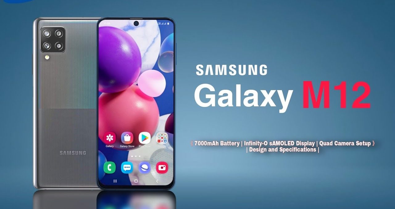 主な特徴を持つSamsung Galaxy M12スマートフォンのレビュー