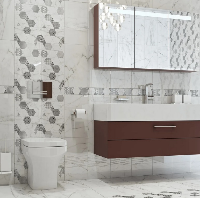 Rating of the best marble effect tiles for 2022